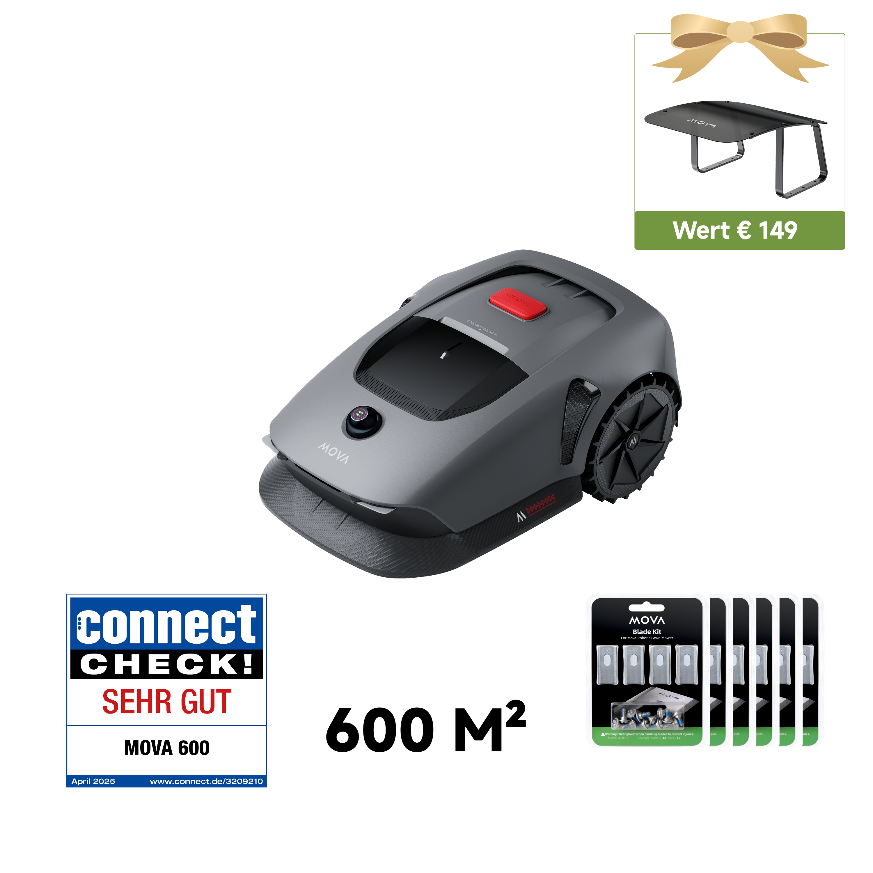 MOVA 600 Kit Mähroboter