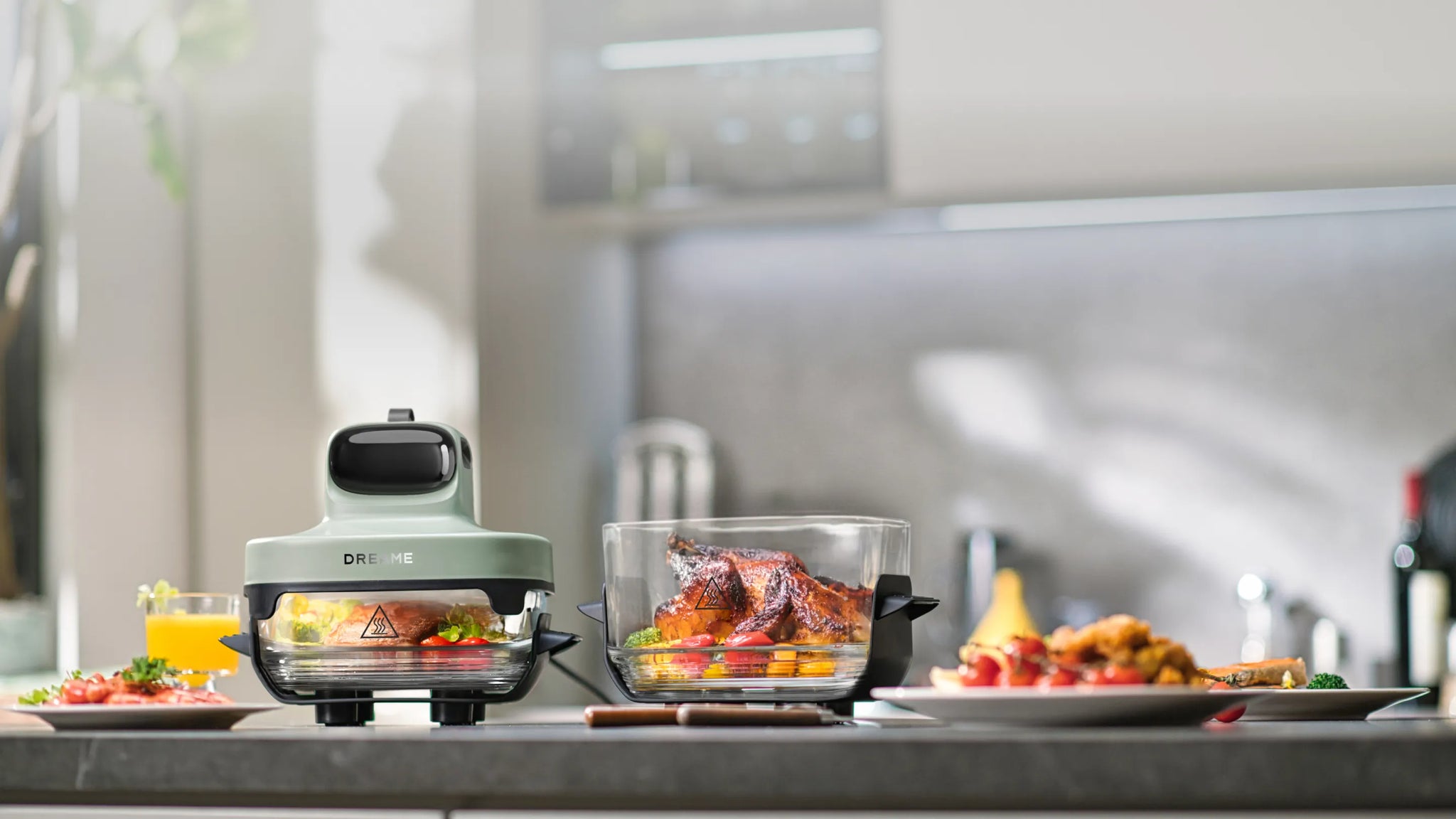 Klicken, Kochen, Teilen und Los: Die vielseitige Glas-Heißluftfritteuse Tasti von Dreame für jede Mahlzeit