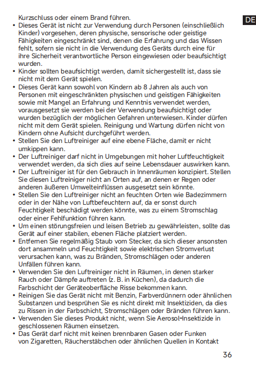 Warn- und Sicherheitshinweise