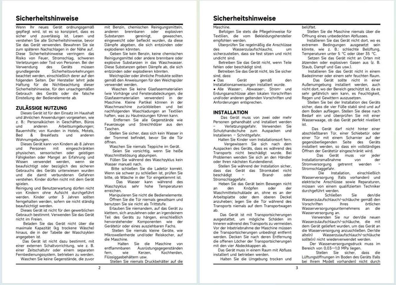 Warn- und Sicherheitshinweise