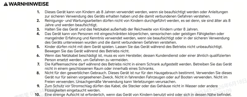 Warn- und Sicherheitshinweise