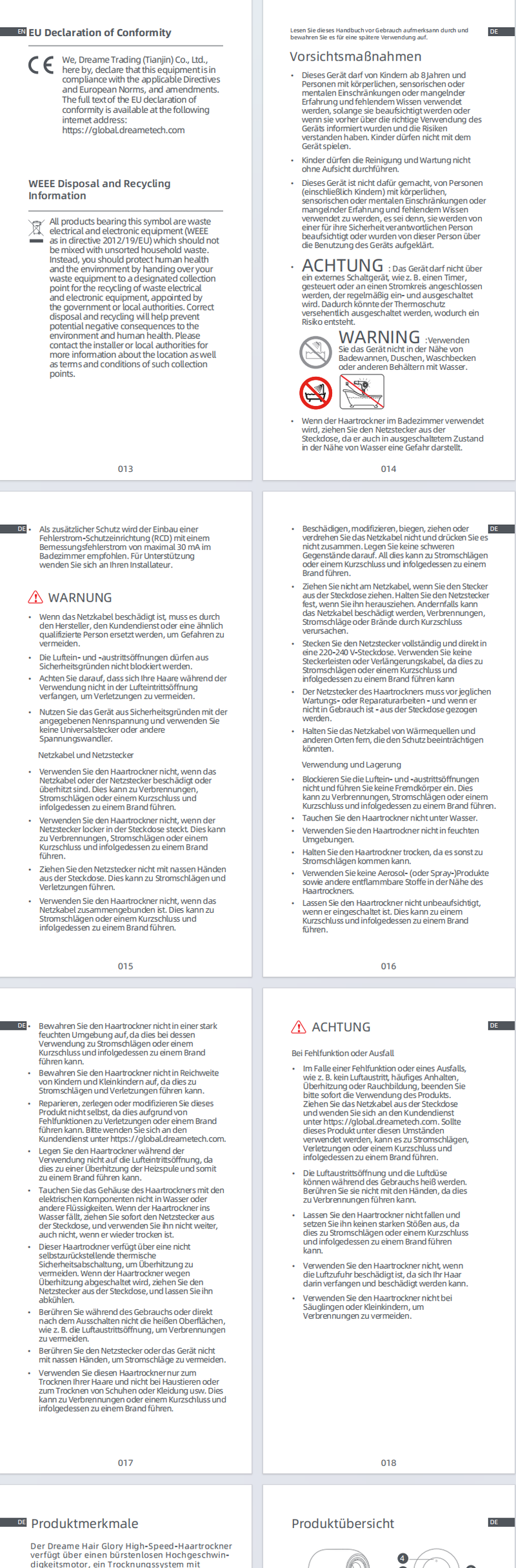 Warn- und Sicherheitshinweise