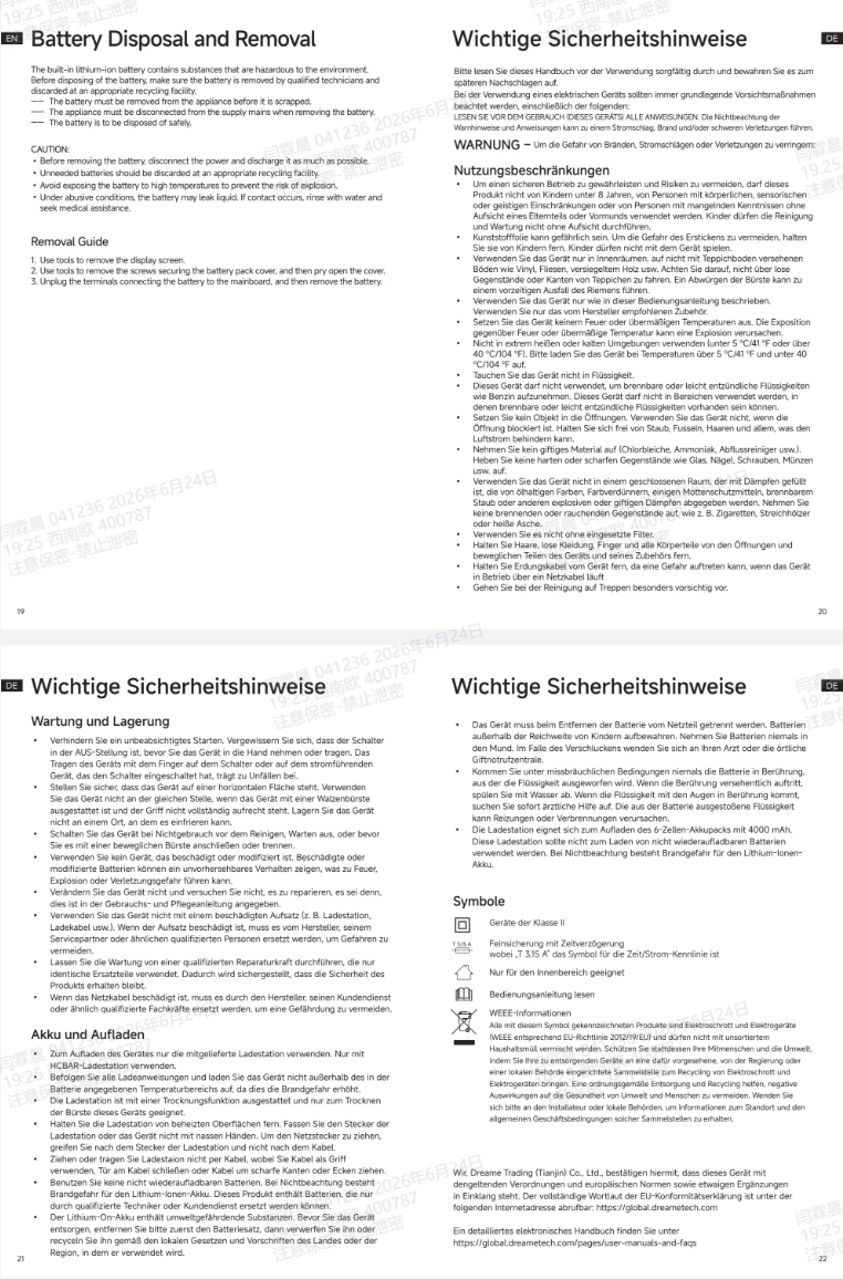Warn- und Sicherheitshinweise