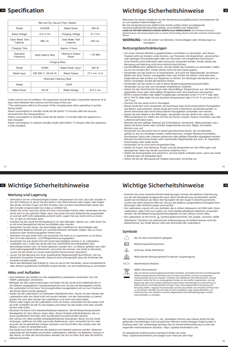 Warn- und Sicherheitshinweise