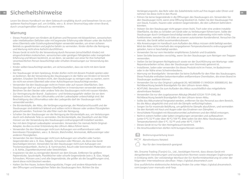 Warn- und Sicherheitshinweise