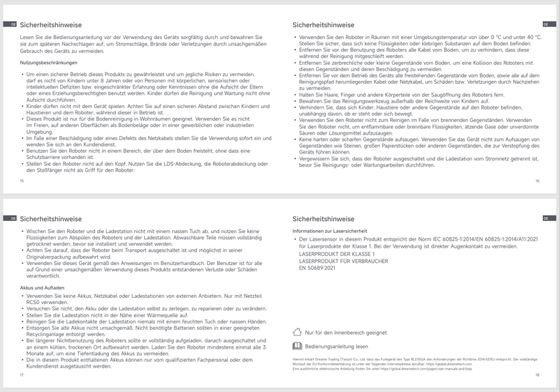 Warn- und Sicherheitshinweise