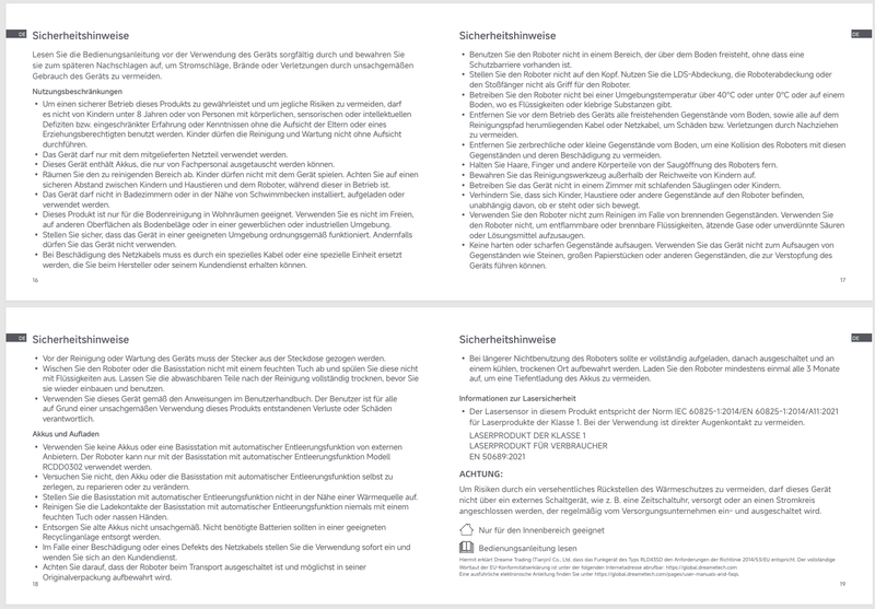 Warn- und Sicherheitshinweise