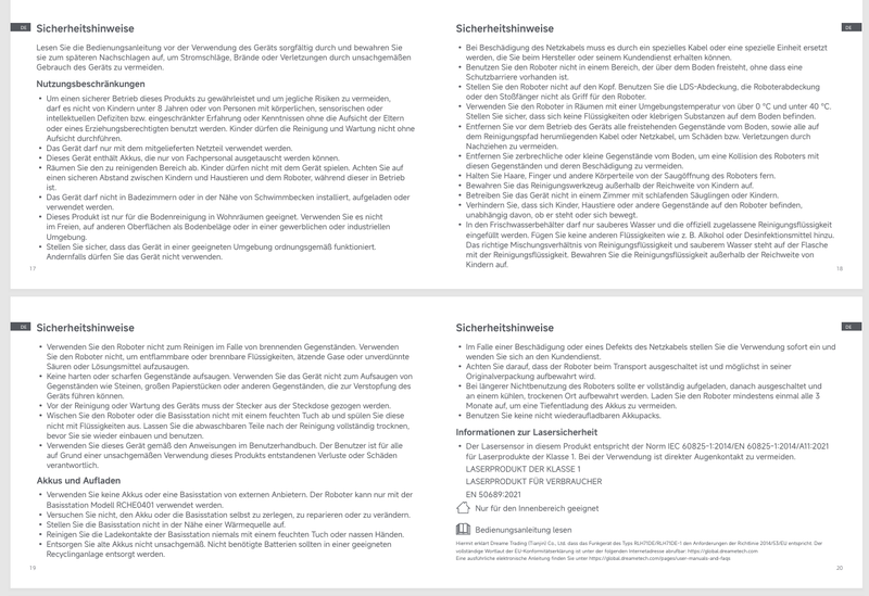 Warn- und Sicherheitshinweise
