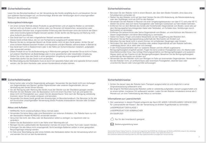 Warn- und Sicherheitshinweise