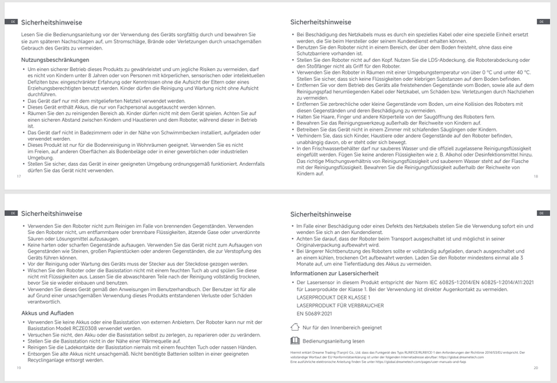 Warn- und Sicherheitshinweise