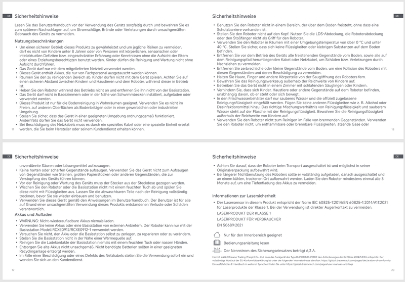 Warn- und Sicherheitshinweise