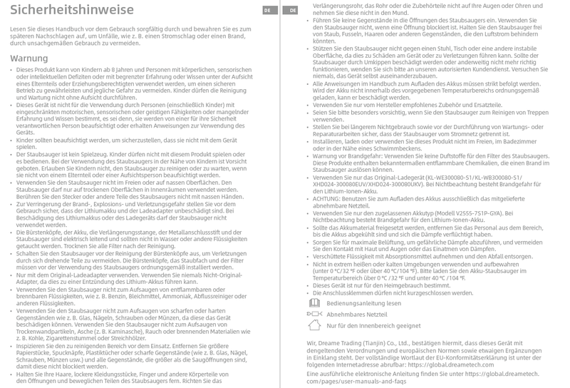 Warn- und Sicherheitshinweise