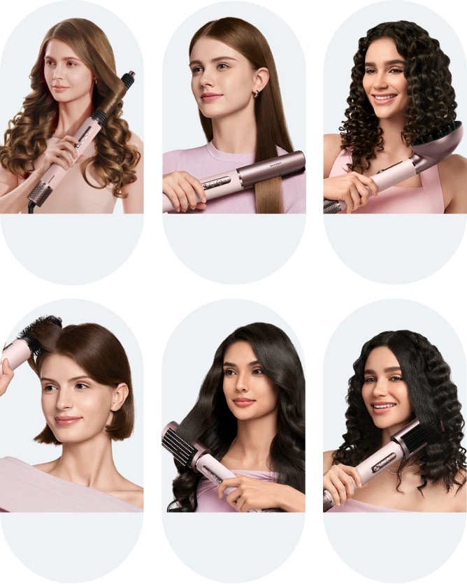 8‑In‑1 ‑ Vielseitigkeit beim Styling