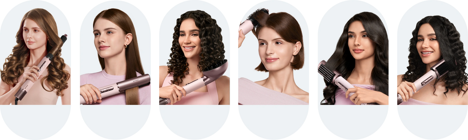 8‑In‑1 ‑ Vielseitigkeit beim Styling