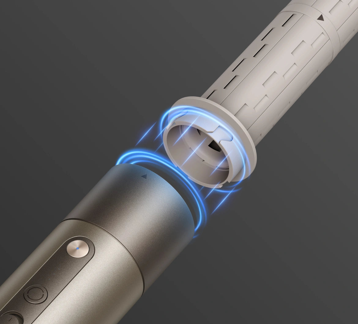 Dreame AirStyle Shine Haartrocknungs- und Stylingsystem mit magnetischem Schnappverschluss-Design für schnellen und sicheren Aufsatzwechsel

