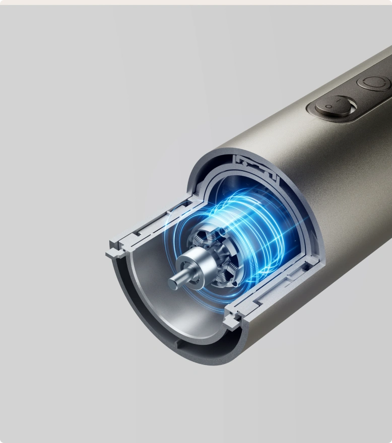 Dreame AirStyle Shine mit leistungsstarkem 100000 Umin Motor für schnelles Trocknen