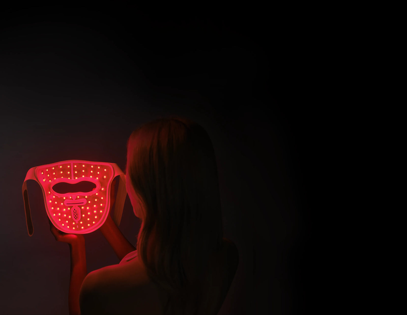 Dreame Chrona Photonen-Hautpflegemaske Verjüngungs-Modus (Rot 630 nm + NIR 850 nm) – reduziert feine Linien, strafft die Haut.