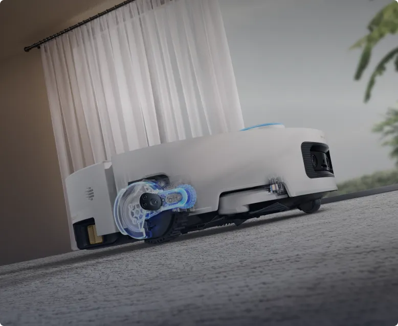 Triple-Wheel AgiLift Fahrgestell für sanfte und stabile Bewegung