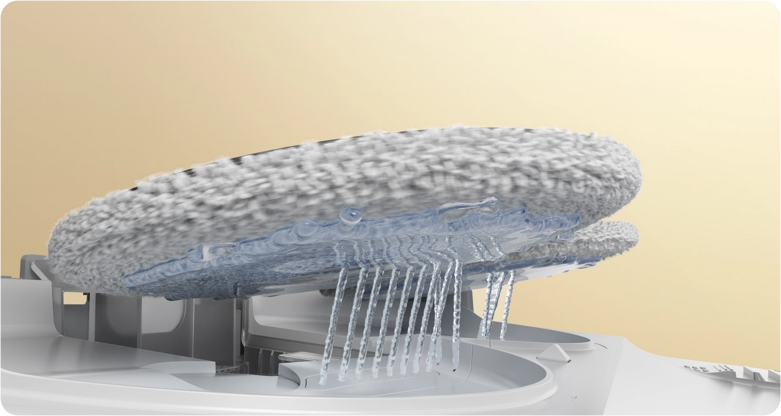 Selbstreinigendes Waschbrett