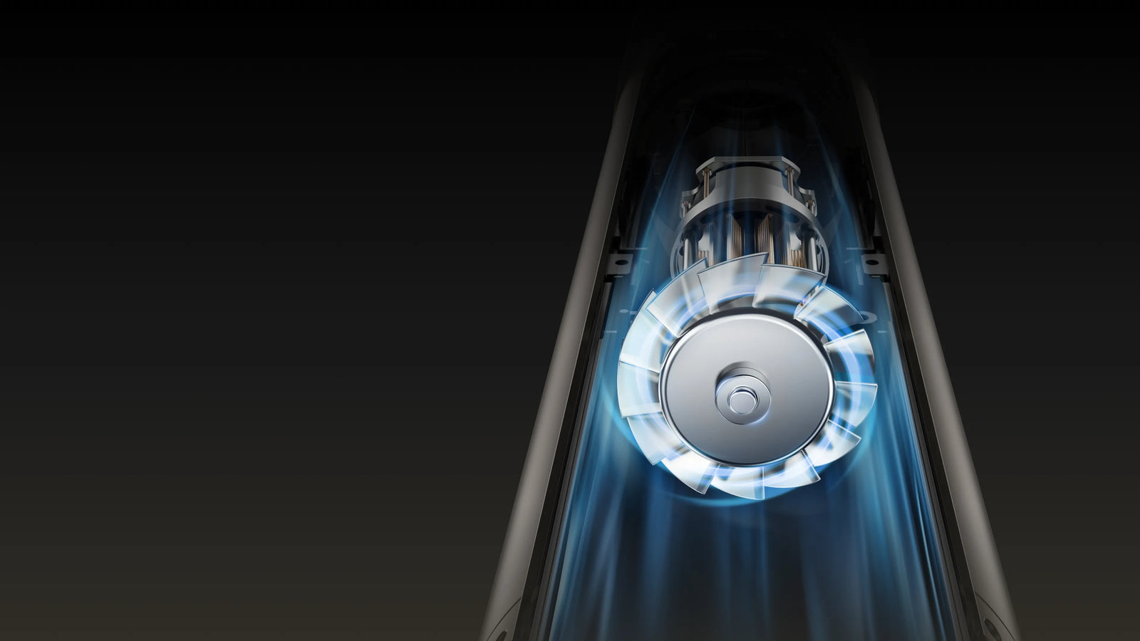 Dreame Dazzle-Haartrockner mit 110.000 U/min Hochgeschwindigkeitsmotor für schnelles, effizientes Trocknen.
