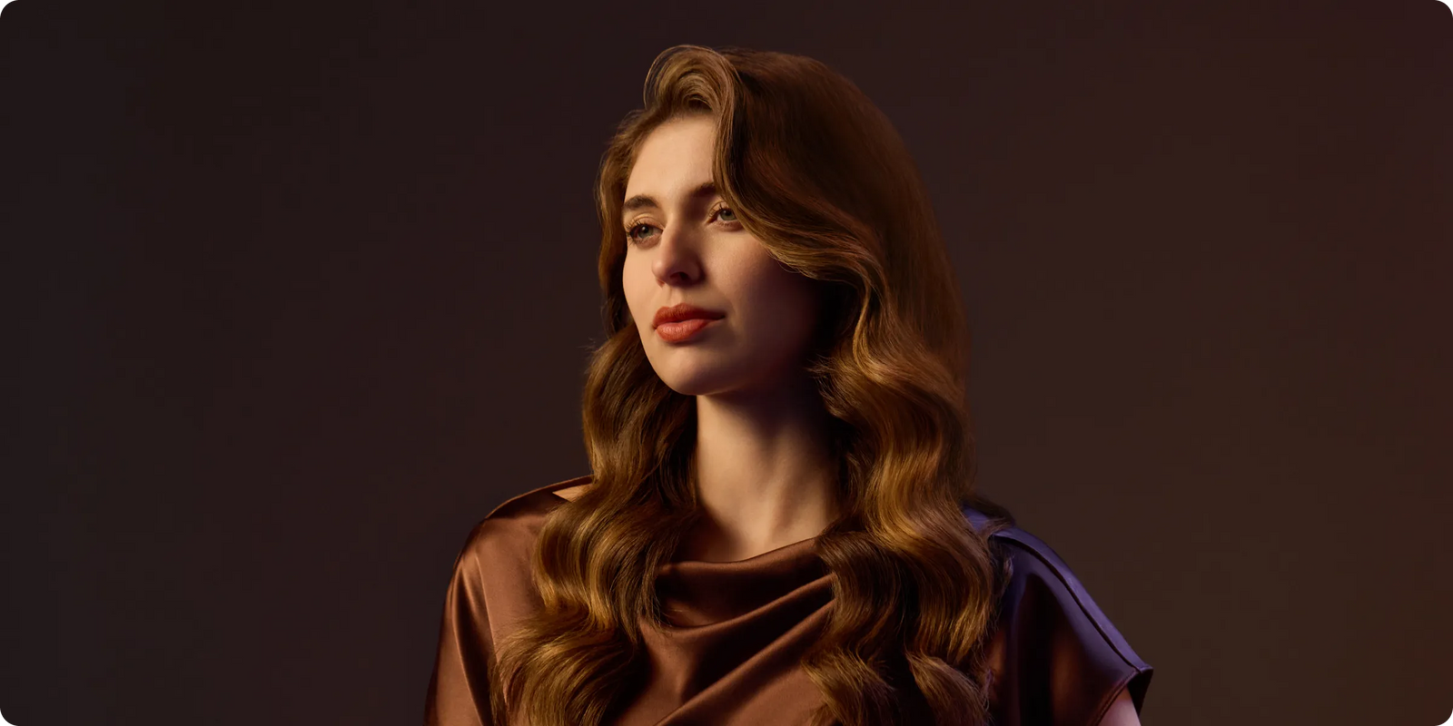 Dreame Dazzle-Haartrockner für perfekt geformte, glänzende Locken mit automatischer Stylingsteuerung.