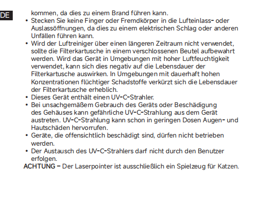Warn- und Sicherheitshinweise