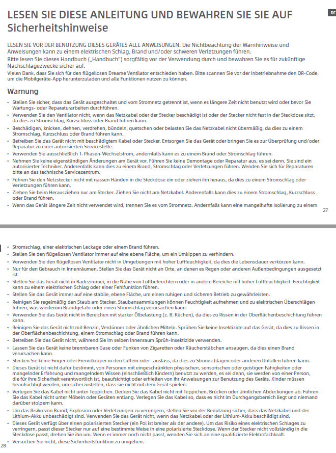 Warn- und Sicherheitshinweise