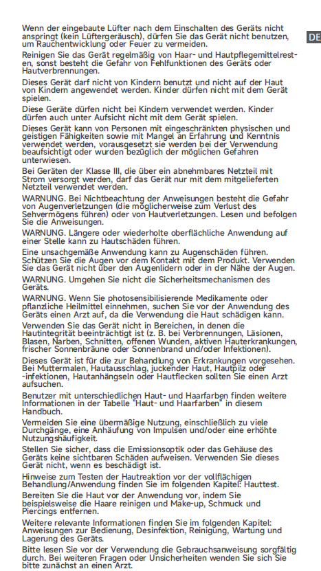 Warn- und Sicherheitshinweise