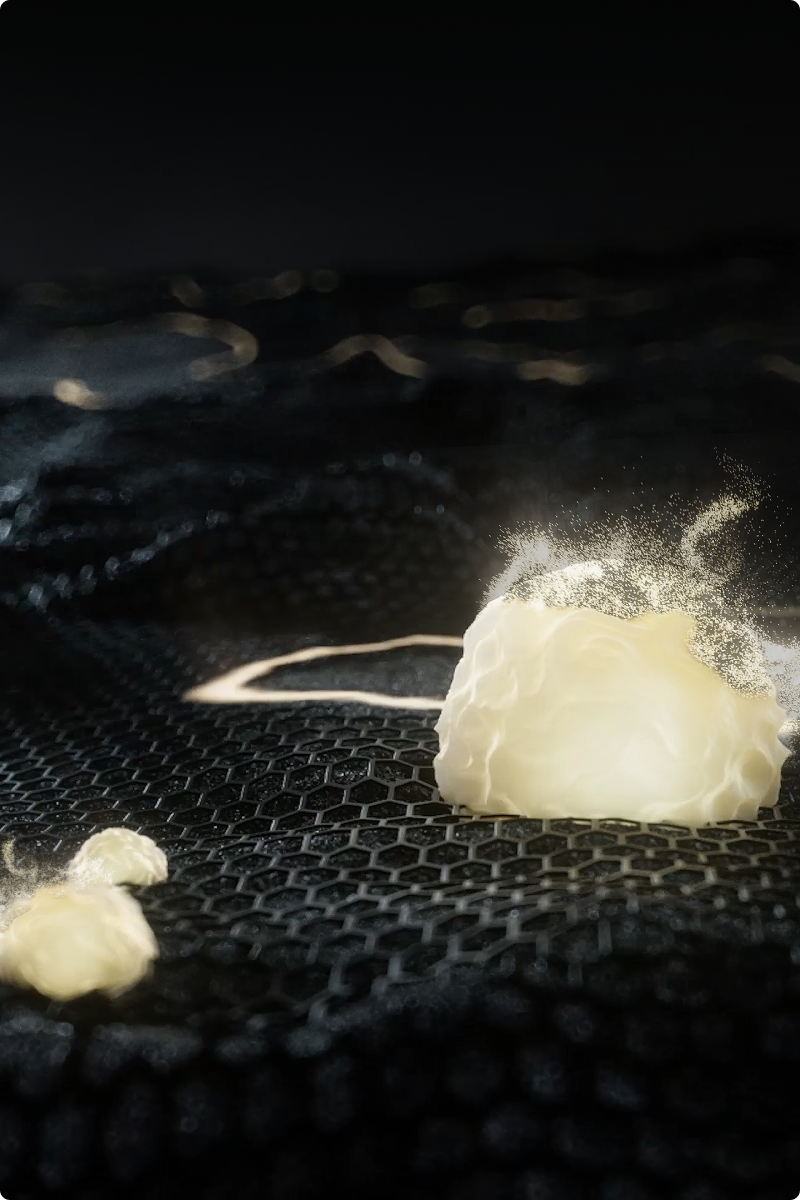 Die CataFresh™-Technologie des Dreame FP10 Haustier-Luftreinigers neutralisiert Haustiergerüche wirksam auf molekularer Ebene.
