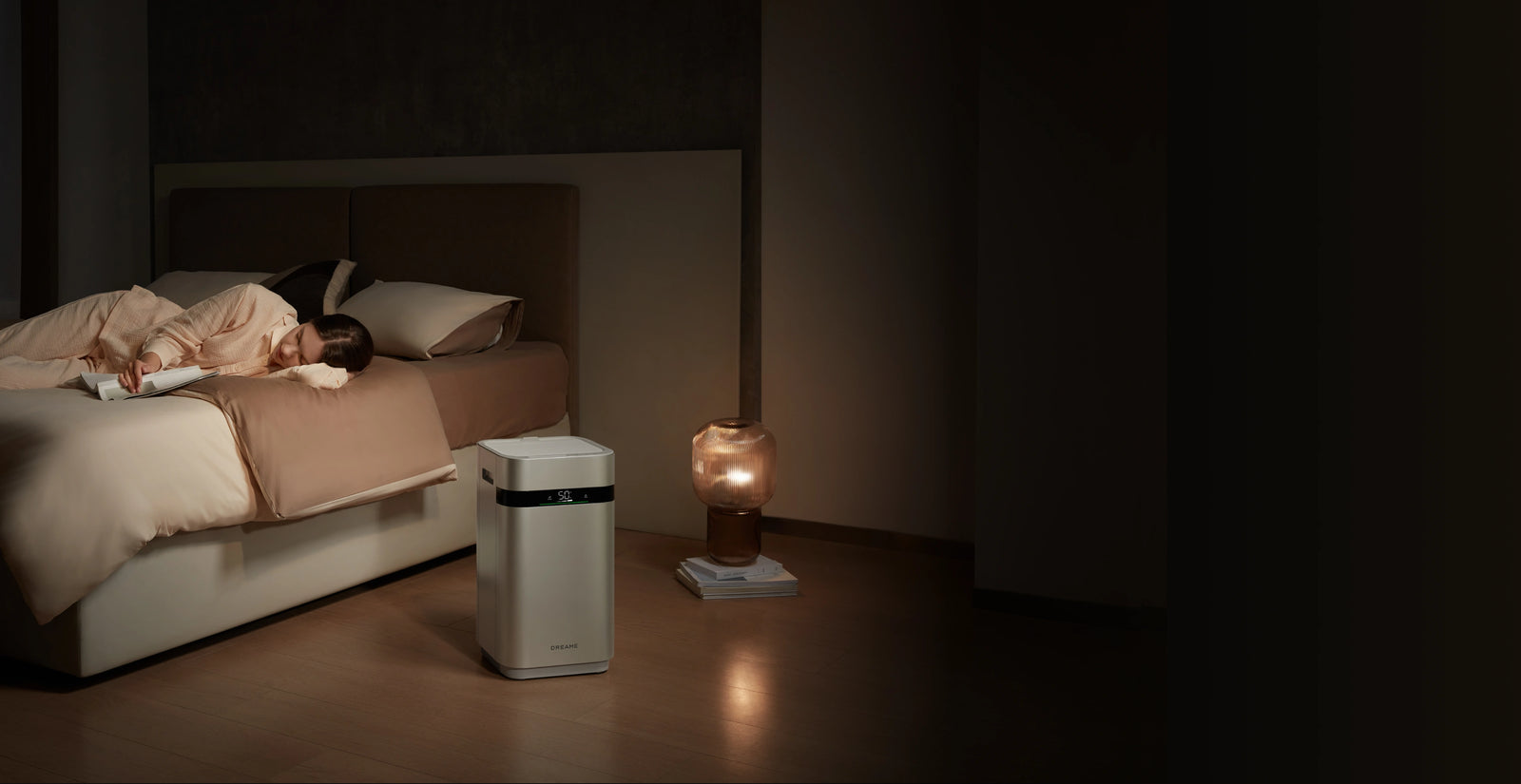 Geräuscharmer Schlafmodus <br>mit 32 dB(A)*