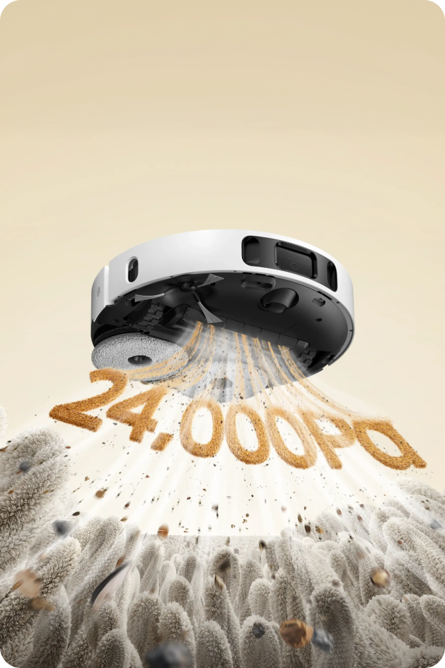 24.000 Pa Vormax-Saugkraft