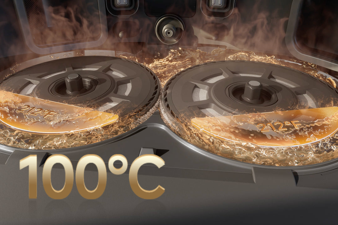 ThermoHub-Wischmopp-Selbstreinigung bei 100 °C
