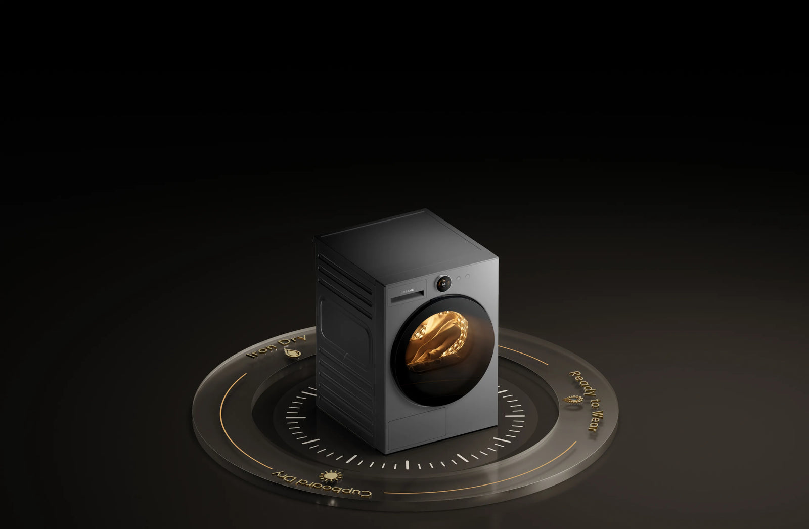 Dreame AI Dual Inverter Dryer L9 maßgeschneiderte Trocknung Bügeltrocken Anzugbereit Schranktrocken