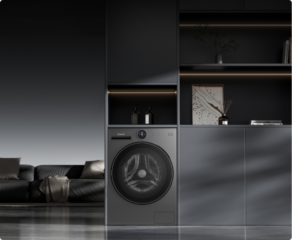 Dreame AI Inverter Washer L9 schlankes Design passt nahtlos in einen 700-mm-Schrank für minimalistisches Wohnen