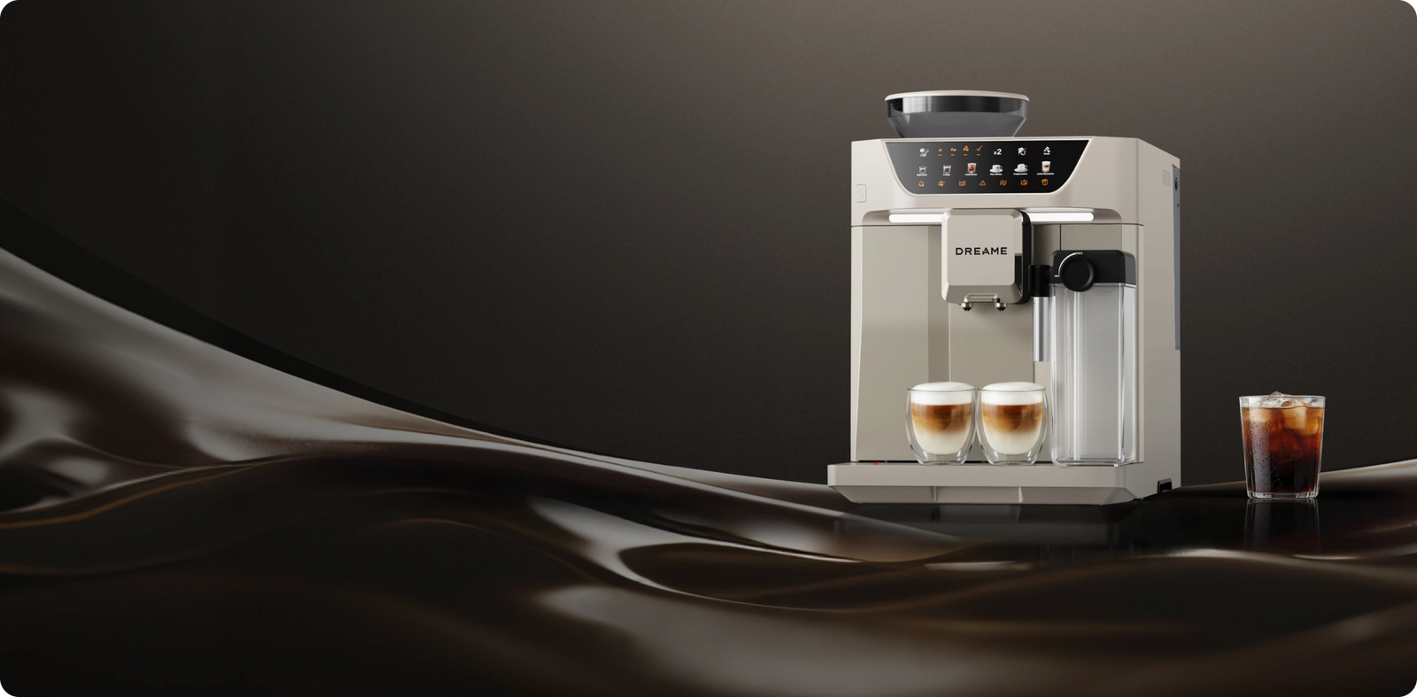 Dreame Ecceluxe™ Master<br>Vollautomatische Espressomaschine