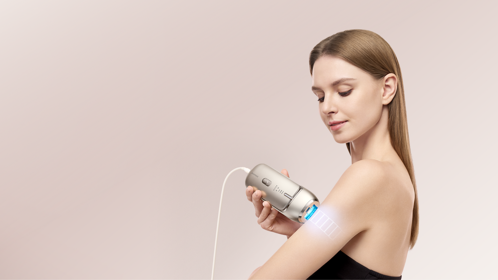 Dreame Nova IPL Haarentfernungsgerät 27 J Hochenergie Dual Lampen für glatte Haut