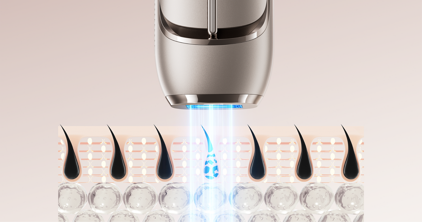 Dreame Nova IPL Haarentfernungsgerät Multipuls Technologie für tiefe Energieabgabe