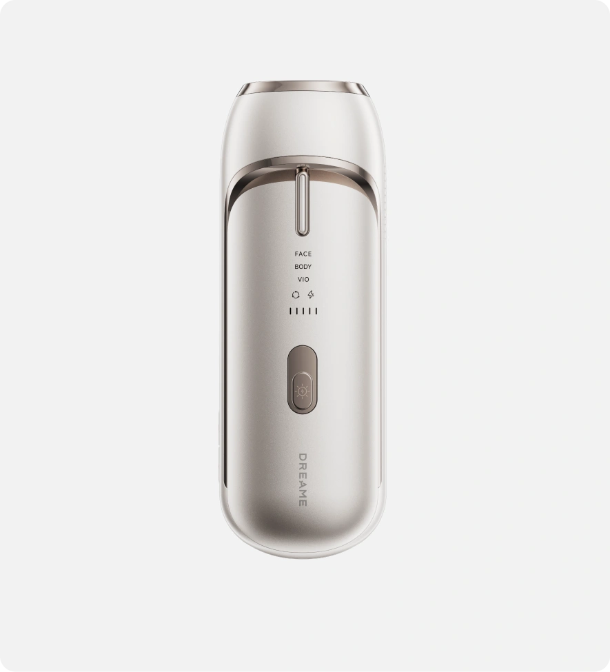 Im Lieferumfang 1 Dreame Nova IPL Haarentfernungsgerät premium Silber Gehäuse