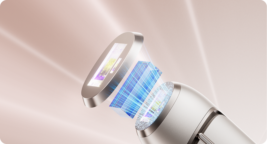  Saphir-EIS-Kühltechnologie des Dreame Nova IPL-Haarentfernungsgeräts für herausragenden Komfort bei jeder Anwendung
