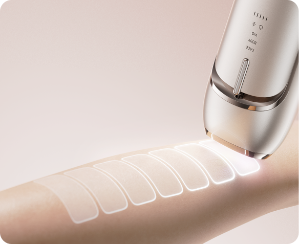  Dreame Nova IPL-Haarentfernungsgerät mit 0,2 sek ultraschnellem Blitz für reibungslose Haarentfernung