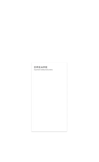 Dreame Pocket Pro Wichtige Sicherheitsinformationen für sorgenfreie nutzung