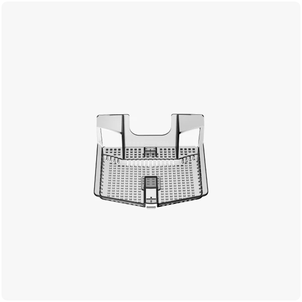 1 ×
Waschbrettfilter (vormontiert)