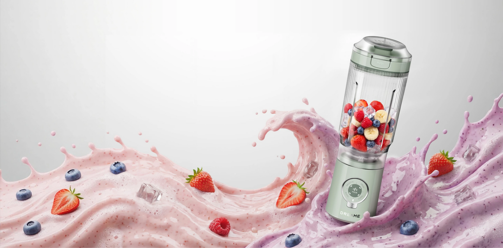 Dreame Portable Blender Hochleistungsstandmixer für feine Smoothies und effizientes Zerkleinern