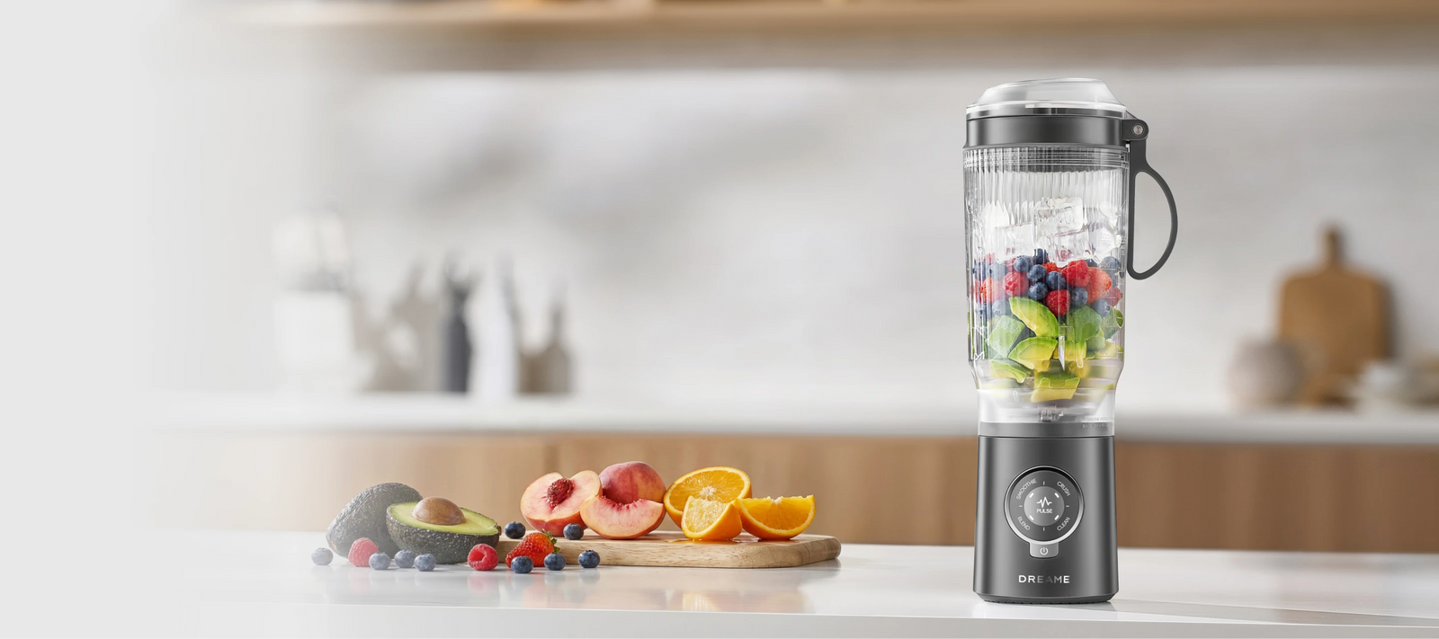 Dreame Portable Blender globale Marke mit kompaktem Design für platzsparende Aufbewahrung