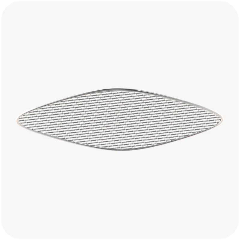 Das Edelstahl-Knusperblech sorgt für effiziente Ölabscheidung und maximale Knusprigkeit.