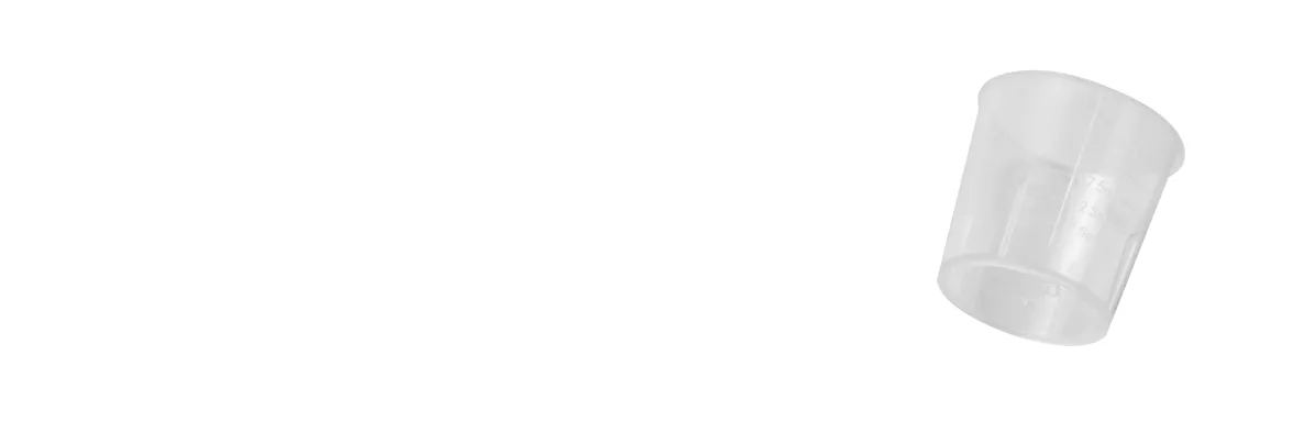 Dreame Tasti™ friteuse à air accompagnée d’un doseur 30 ml pour un ajout d’eau précis.