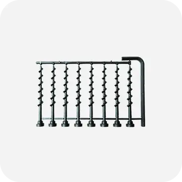 8x Schrauben &amp; 1x Inbusschlüssel