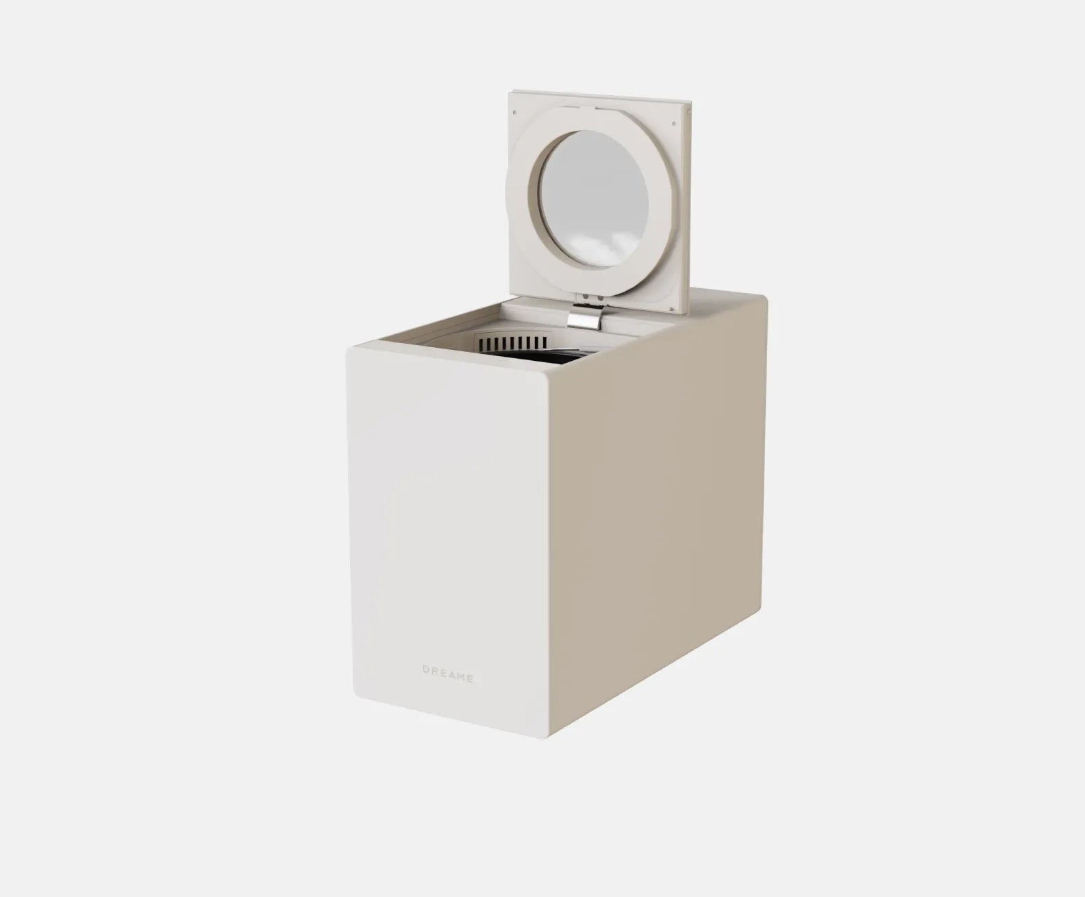 Die ästhetische Haupteinheit des Dreame SF-25 enthält die leistungsstarke Dreifach-Klinge und die automatische Hochtemperatur-Reinigung für eine intelligente Abfallentsorgung.
