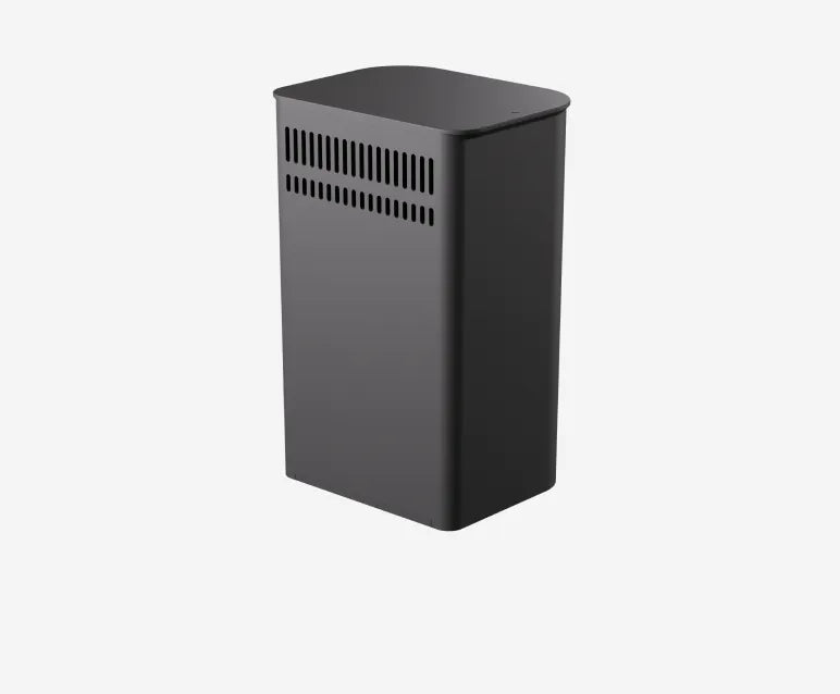 Die Aktivkohlefilterbox des Dreame SF25 WiFi bindet Geruchsmoleküle und hält die Küche dauerhaft frisch.