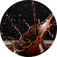 Chocolate spill